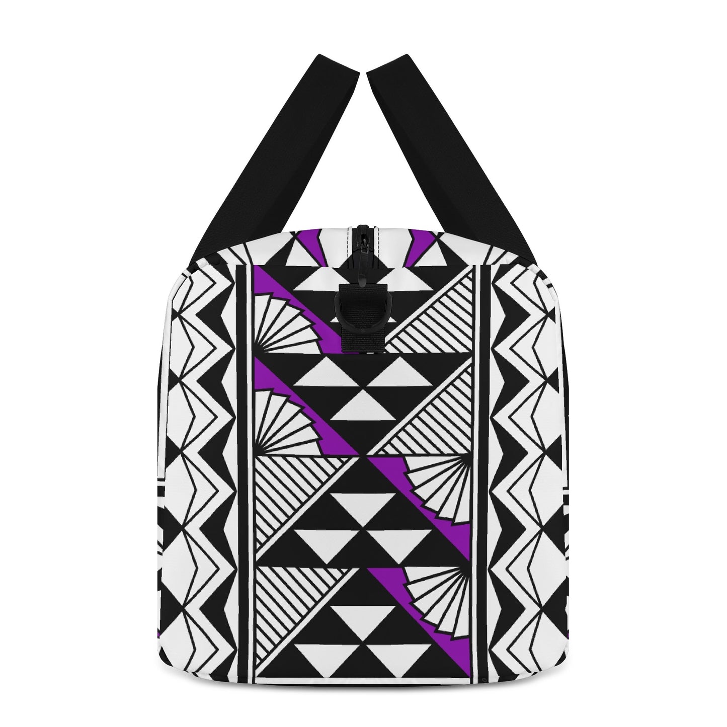 Sun and Rain in Purple Duffle Bag