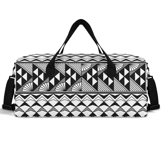 Sun and Rain in Gray Duffle Bag