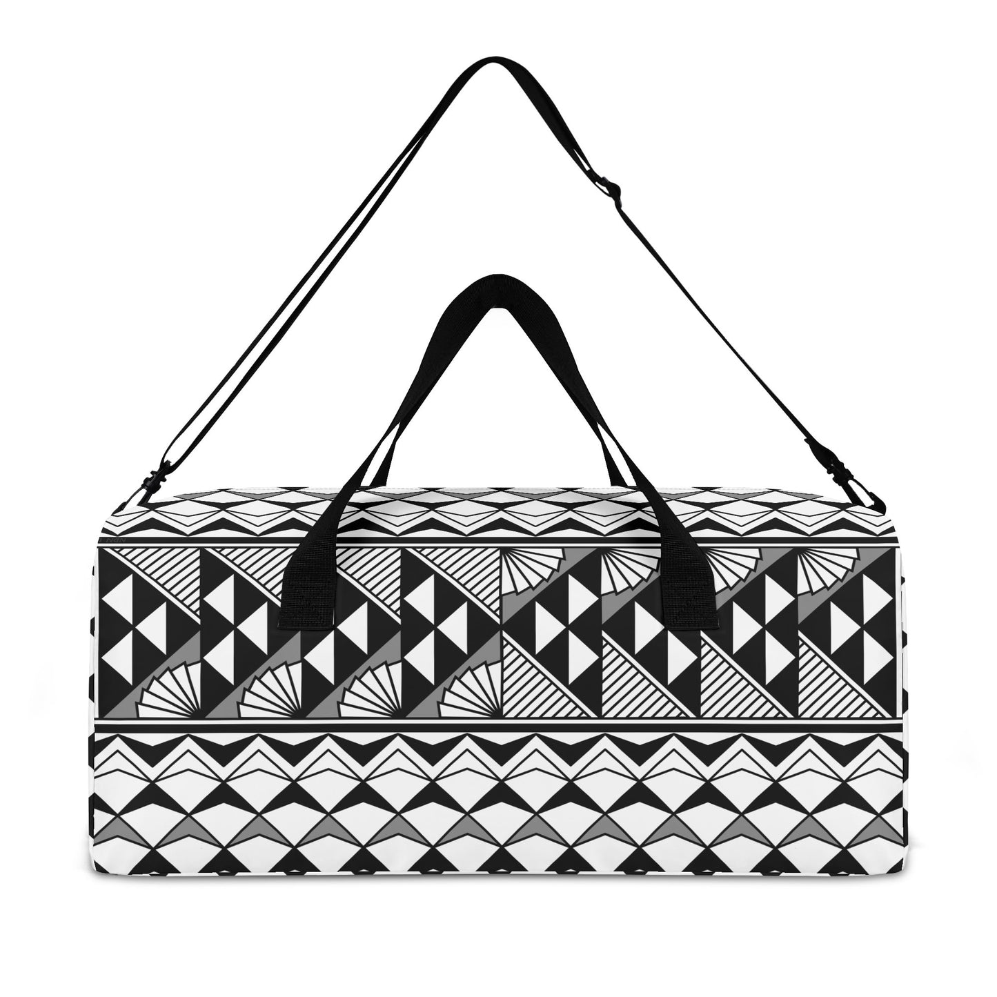 Sun and Rain in Gray Duffle Bag