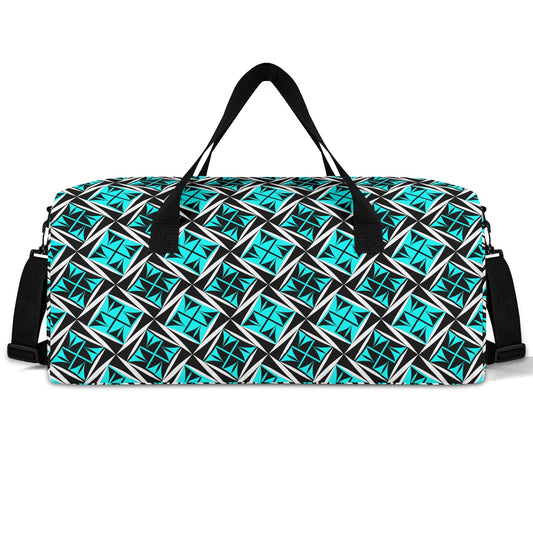 Sacred Winds in Turquoise Duffle Bag