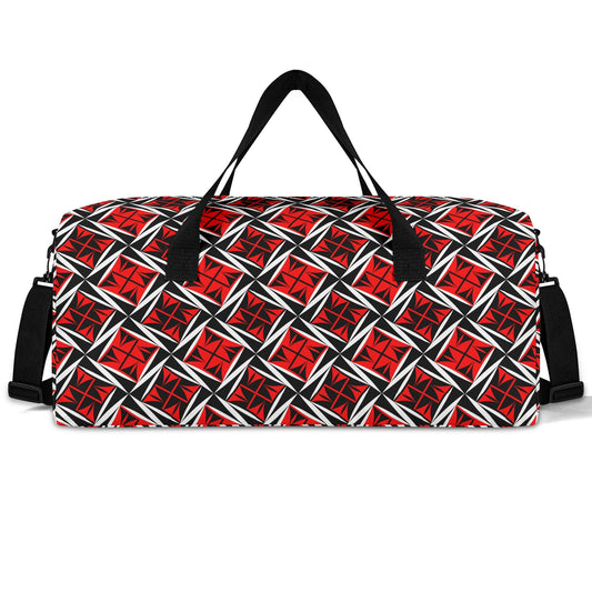 Sacred Winds in Red Duffle Bag