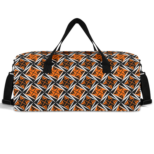 Sacred Winds in Orange Duffle Bag