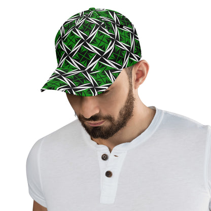 Sacred Winds in Green Baseball Cap
