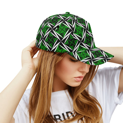 Sacred Winds in Green Baseball Cap