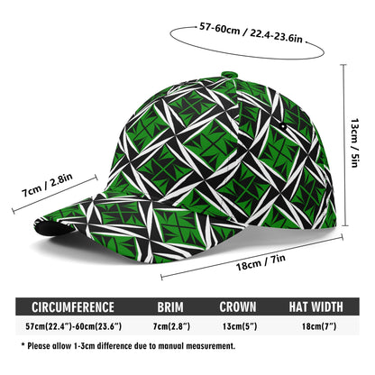 Sacred Winds in Green Baseball Cap