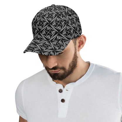 Sacred Winds in Charcoal Baseball Cap