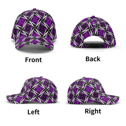 Sacred Winds in Purple Baseball Cap