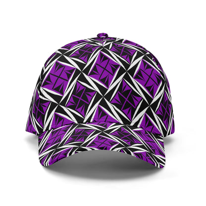 Sacred Winds in Purple Baseball Cap
