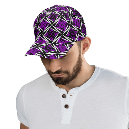 Sacred Winds in Purple Baseball Cap