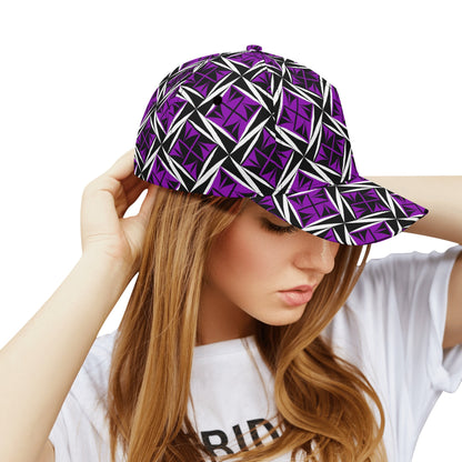 Sacred Winds in Purple Baseball Cap
