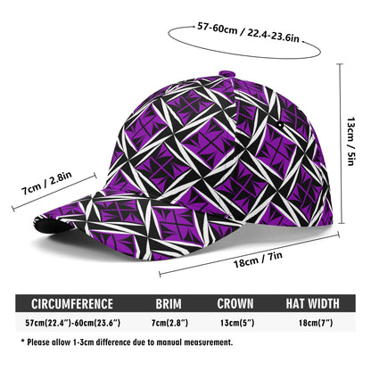 Sacred Winds in Purple Baseball Cap