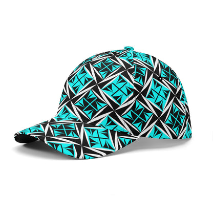 Sacred Winds in Turquoise Baseball Cap
