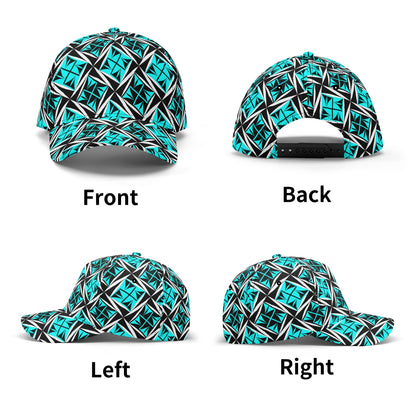 Sacred Winds in Turquoise Baseball Cap