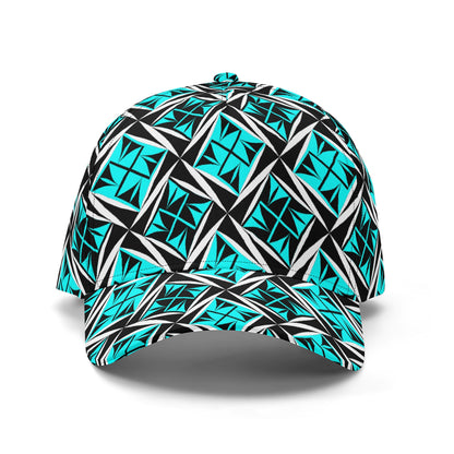 Sacred Winds in Turquoise Baseball Cap