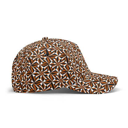 Desert Flower in Rust Baseball Cap