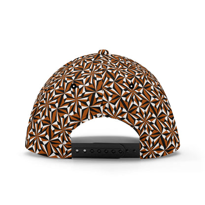 Desert Flower in Rust Baseball Cap