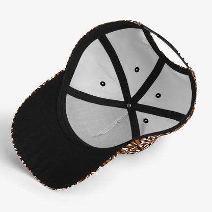 Desert Flower in Rust Baseball Cap