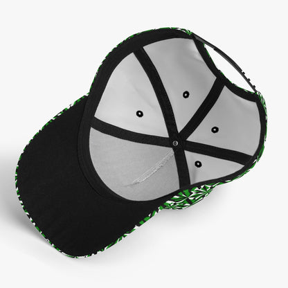 Desert Flower in Green Baseball Cap