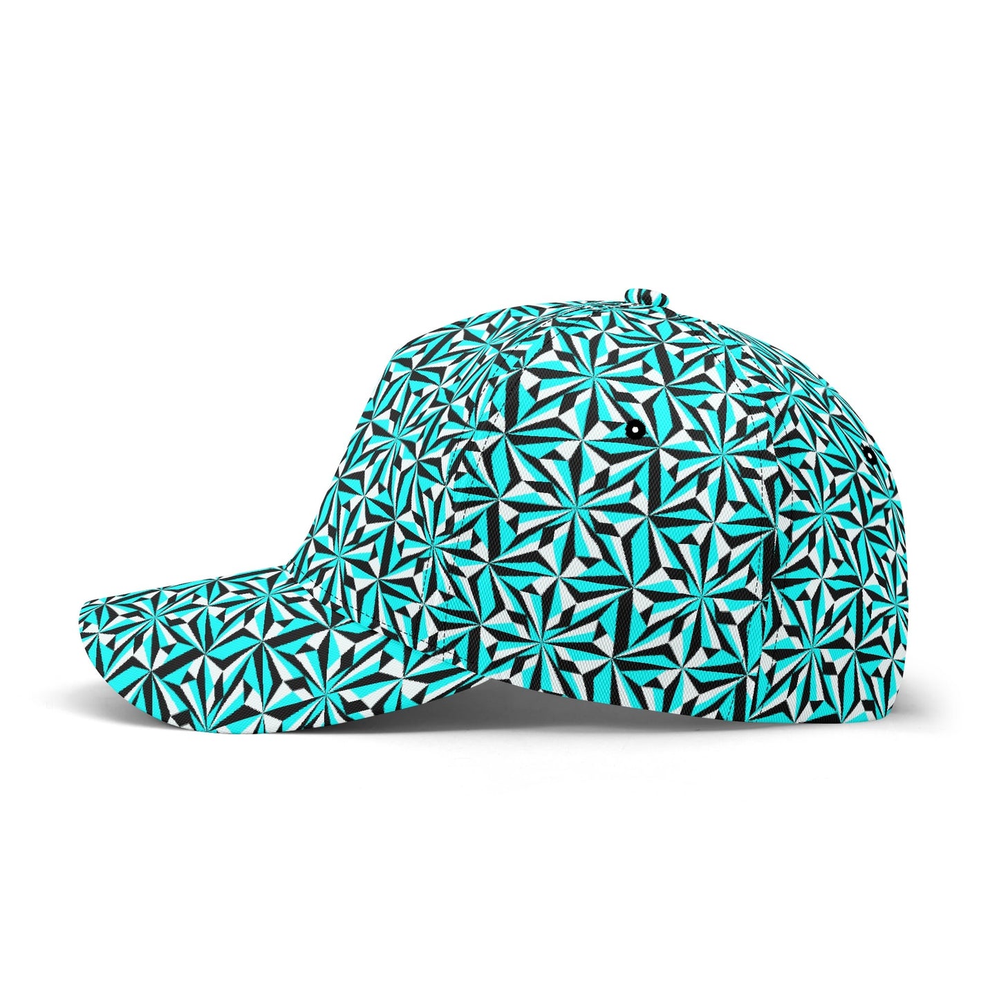 Desert Flower in Turquoise Baseball Cap