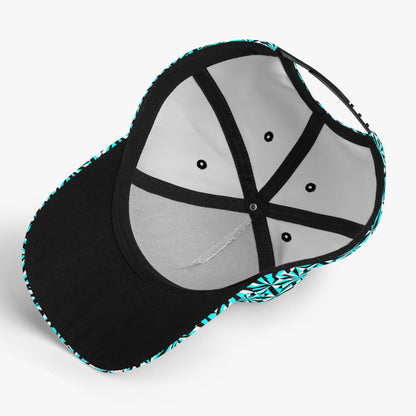 Desert Flower in Turquoise Baseball Cap