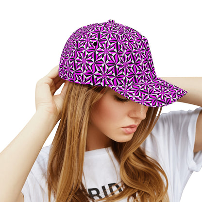 Desert Flower in Pink Baseball Cap