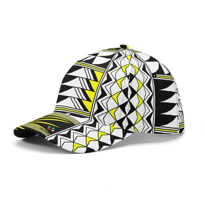 Blessed Feathers in Yellow Baseball Cap