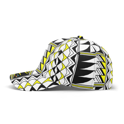 Blessed Feathers in Yellow Baseball Cap