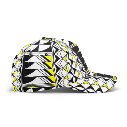 Blessed Feathers in Yellow Baseball Cap