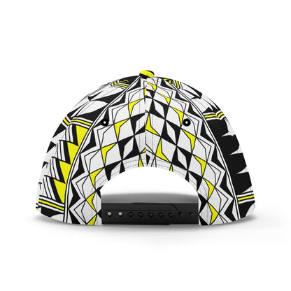 Blessed Feathers in Yellow Baseball Cap