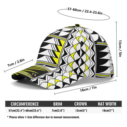 Blessed Feathers in Yellow Baseball Cap