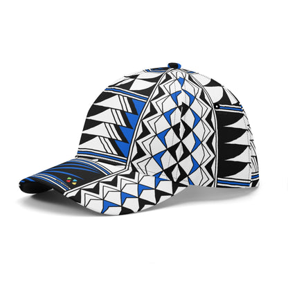 Blessed Feathers in Blue Baseball Cap