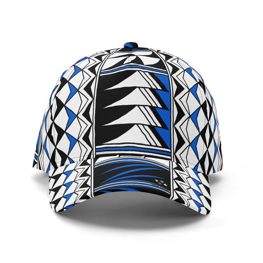 Blessed Feathers in Blue Baseball Cap