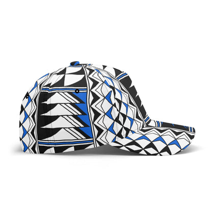 Blessed Feathers in Blue Baseball Cap