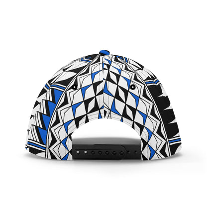 Blessed Feathers in Blue Baseball Cap