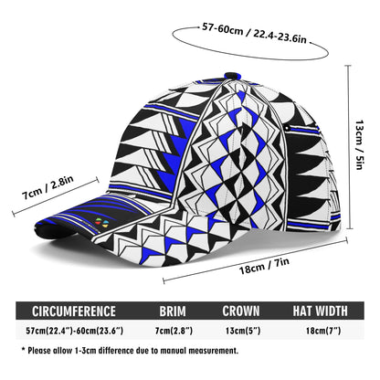 Blessed Feathers in Cobalt Baseball Cap