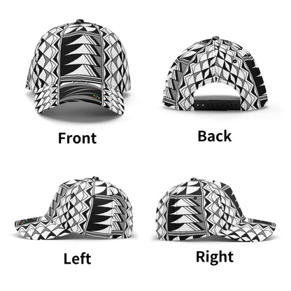 Blessed Feathers in Gray Baseball Cap