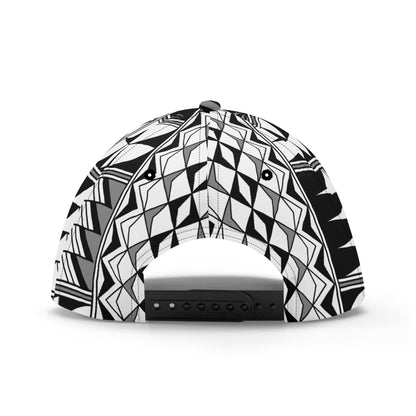 Blessed Feathers in Gray Baseball Cap