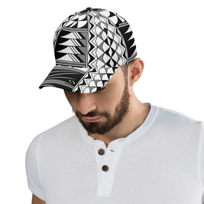 Blessed Feathers in Gray Baseball Cap