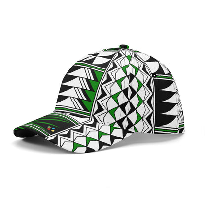 Blessed Feathers in Green Baseball Cap