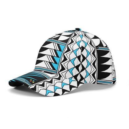 Blessed Feathers in Turquoise Baseball Cap