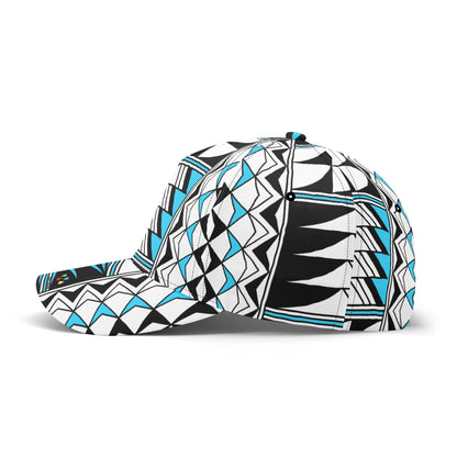 Blessed Feathers in Turquoise Baseball Cap