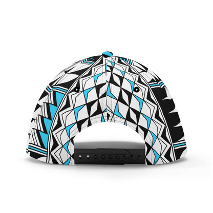 Blessed Feathers in Turquoise Baseball Cap