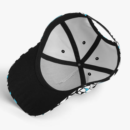 Blessed Feathers in Turquoise Baseball Cap