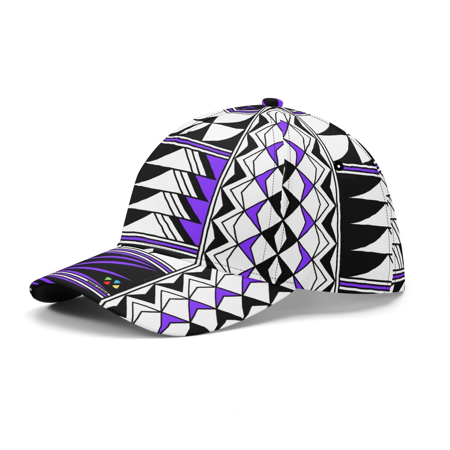 Blessed Feathers in Purple Baseball Cap