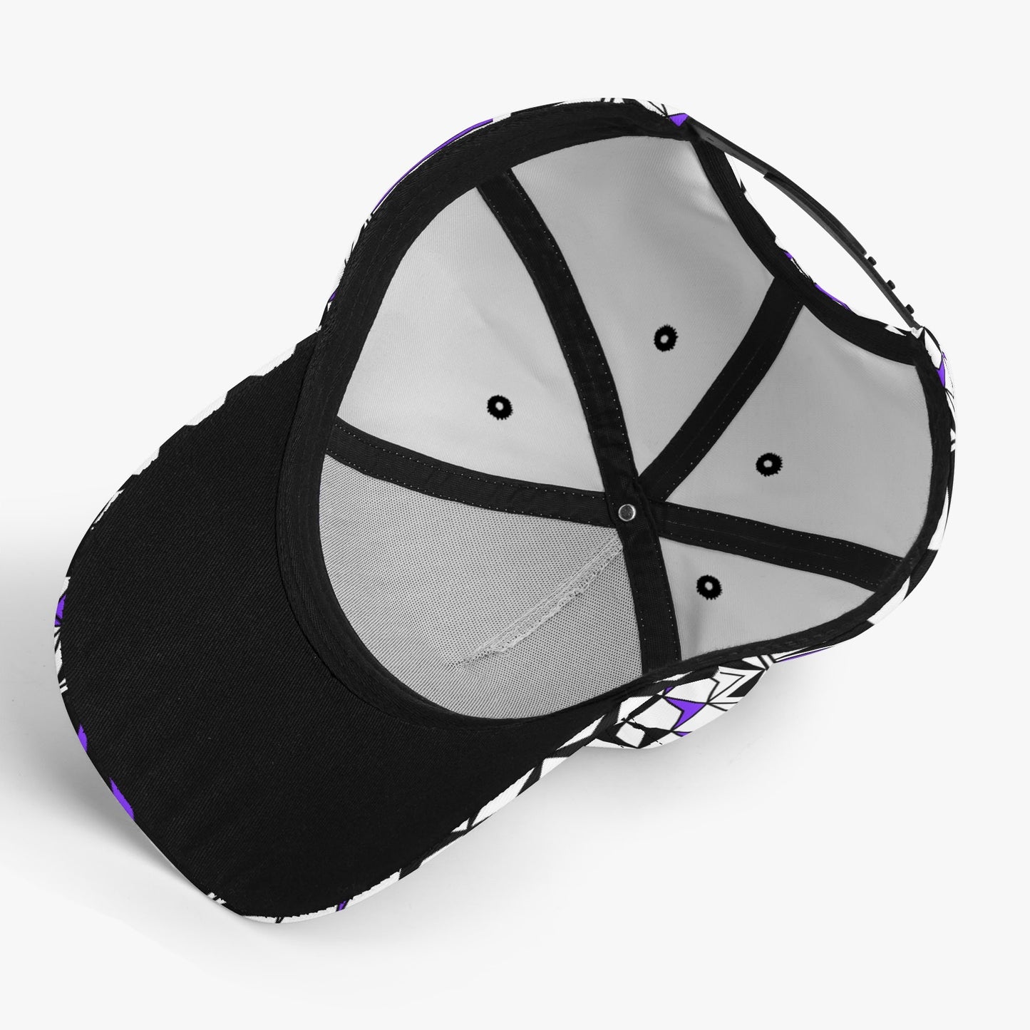 Blessed Feathers in Purple Baseball Cap