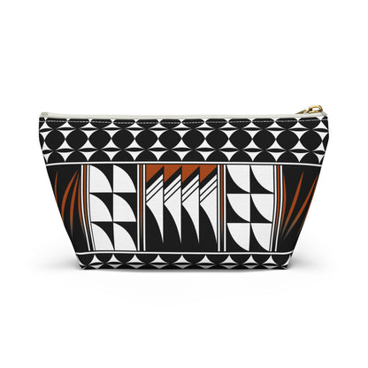 Blessed Feathers in Rust Pouch w T-bottom