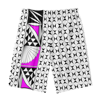 Southwest Sunrise in Pink Beach Shorts