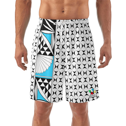 Southwest Sunrise in Turquoise Beach Shorts