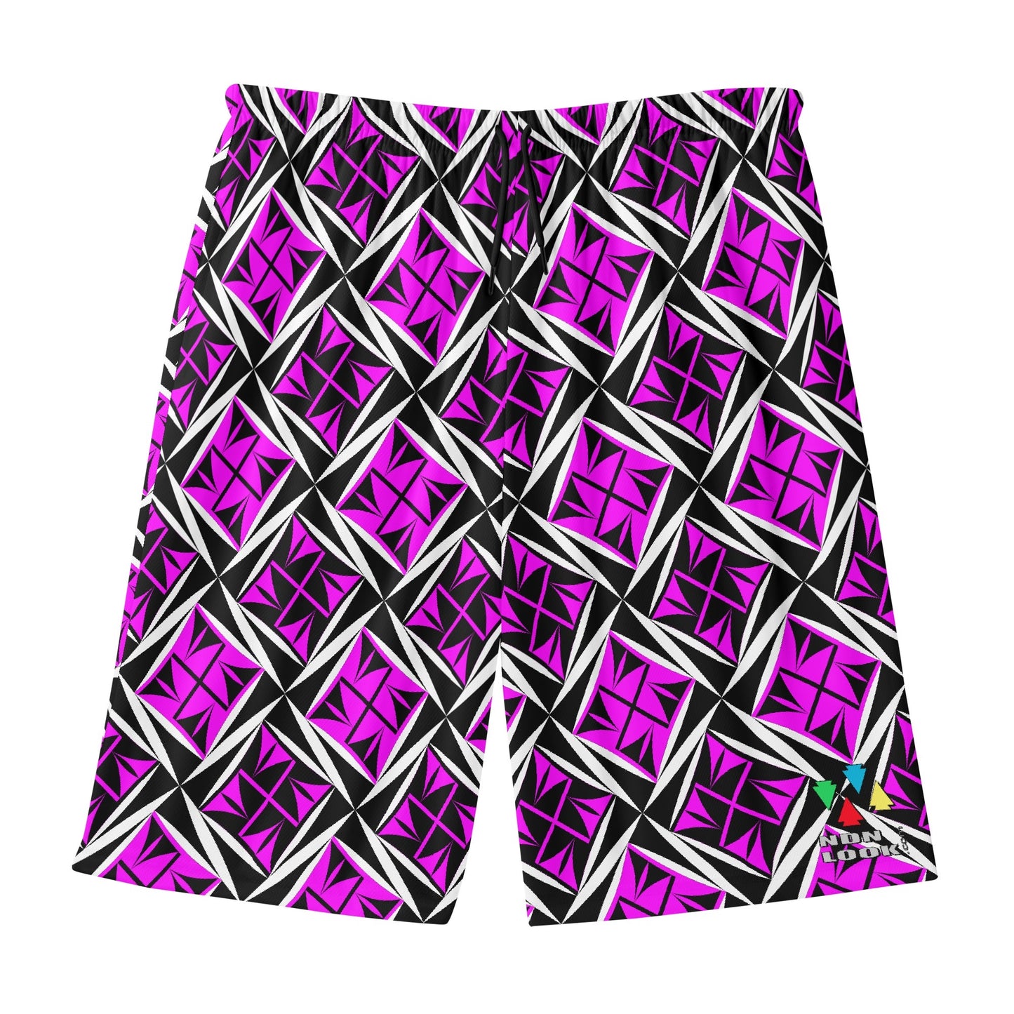 Sacred Winds in Pink Beach Shorts