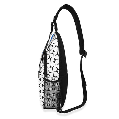 Southwest Sunrise in Blue Crossbody Bag